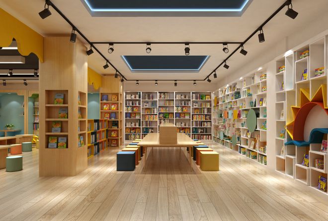 z6尊龙凯时，书香新境：书店装修美图速递